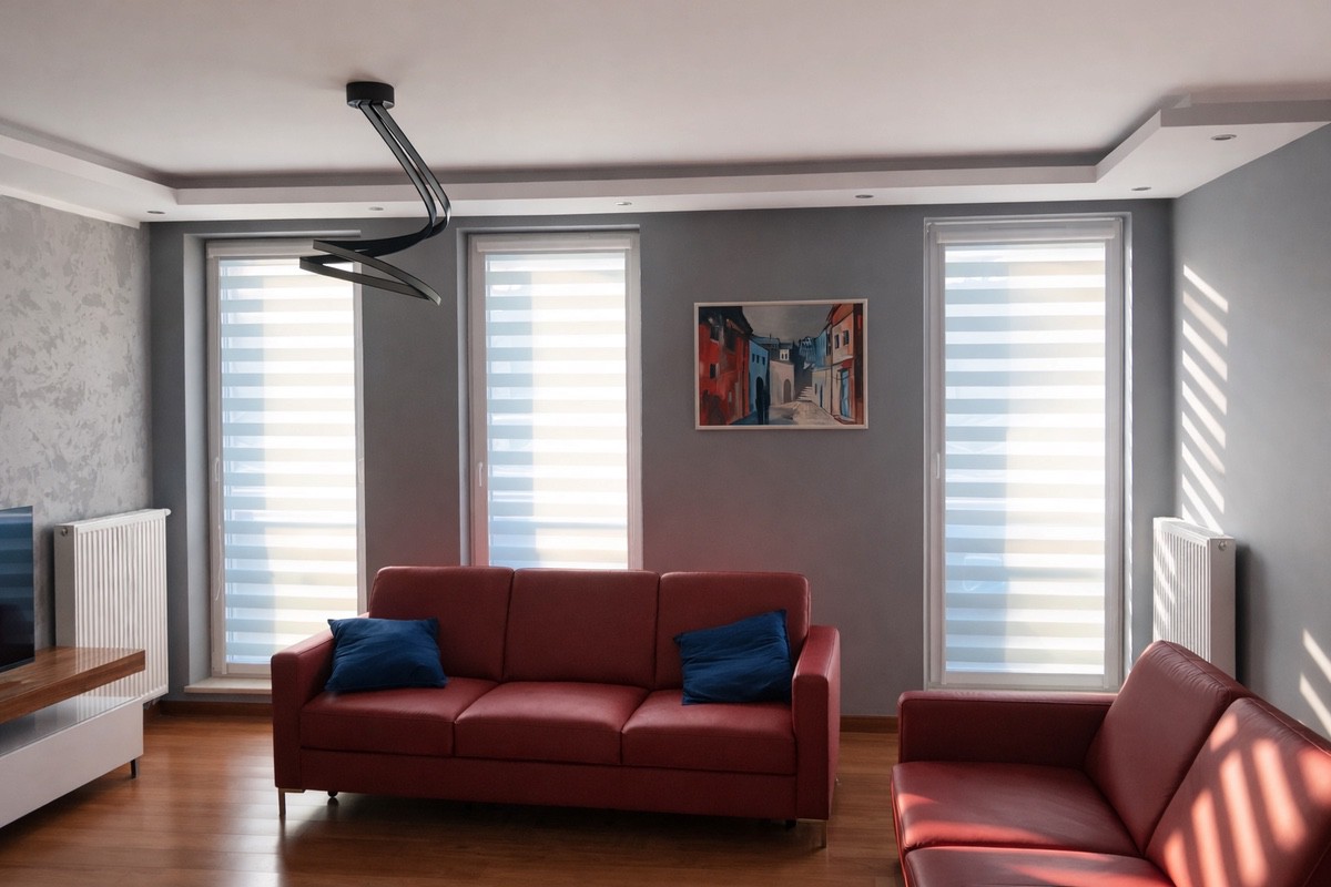 Rolety impresja - dzień i noc