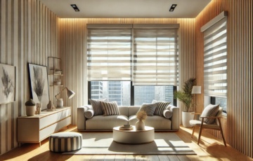 Rolety impresja - dzień i noc