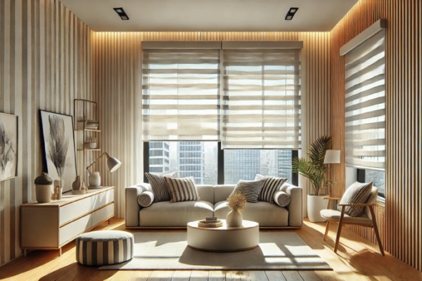 Rolety impresja - dzień i noc